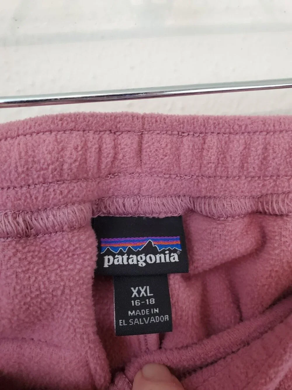 Patagonia Kids Micro D Joggers, light star pink